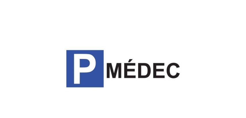 Kit panneau de parking - P MEDECIN