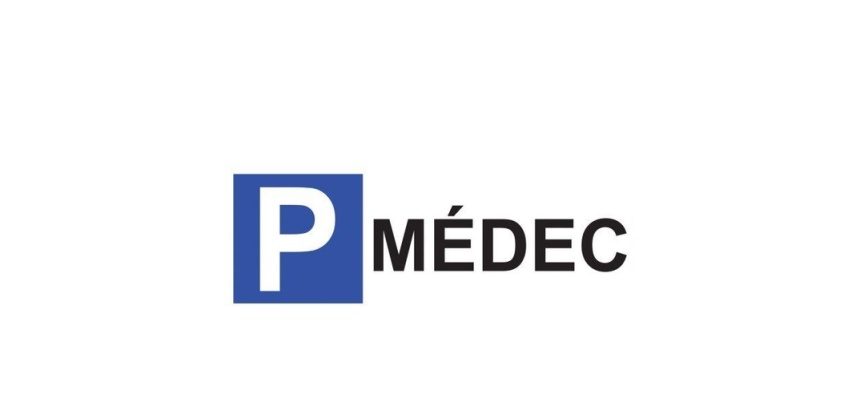 Kit panneau de parking - P MEDECIN