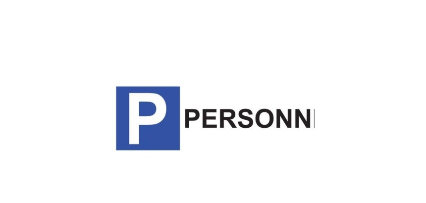 Kit panneau de parking - P PERSONNEL