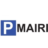 Kit panneau de parking - P MAIRIE (Poteau rond acier galvanisé)