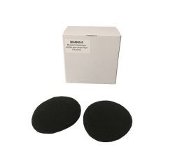 Bonnette hygiénique noire jetable pour casque light - 10 paires