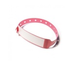 Bracelets médicaux avec étiquette  (Rose)