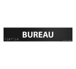 Bureau - Plaque de porte en braille et relief