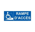 Signalisation Handicapé - Rampe d'accès