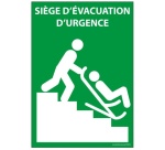 Panneau SIEGE EVACUATION