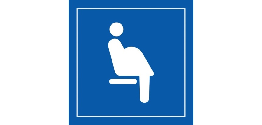 Pictogramme PI TF 026 - Siège prioritaire pour femmes enceintes - ISO 7001