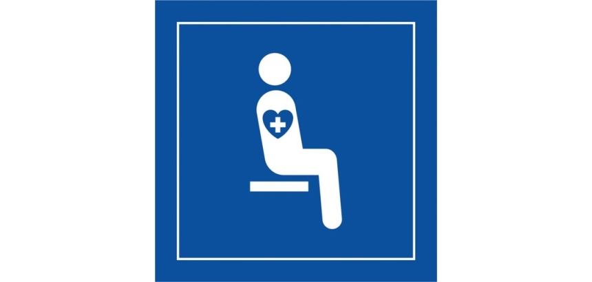 Pictogramme PI TF 024 - Siège prioritaire pour personnes souffrant de troubles graves - ISO 7001