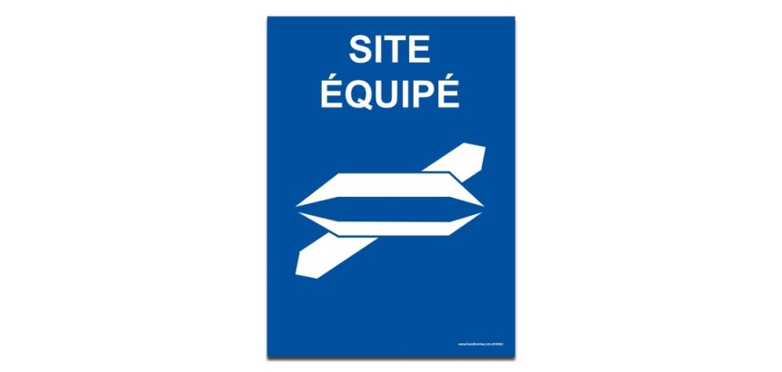 Panneau Site équipé