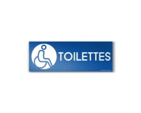 Panneau Toilette - Handicapé