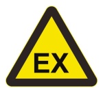 Panneau de signalisation danger - Danger explosif - W016 - ISO 7010