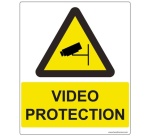 Panneau d'information - Vidéo Protection - 250 x 300 mm