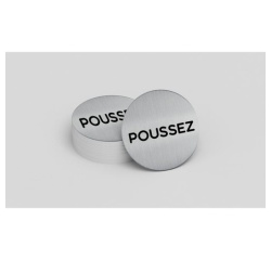 Pictogramme de porte Poussez
