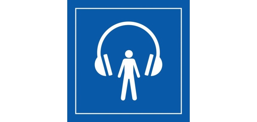 Pictogramme PI TC 014 - Audioguide - ISO 7001 en Gravoply