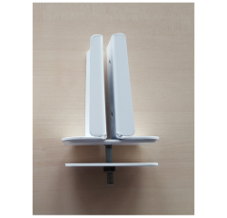 Pince double pour fixation cloison acoustique GARY DESK
