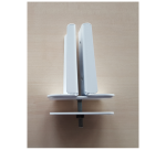 Pince double pour fixation cloison acoustique GARY DESK