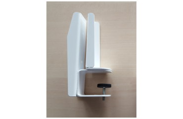 Pince simple pour fixation cloison acoustique GARY DESK  (Intermédiaire)
