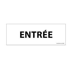 Plaque de Porte - ENTREE