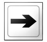 Panneau FLECHE - relief Type:Diagonale -