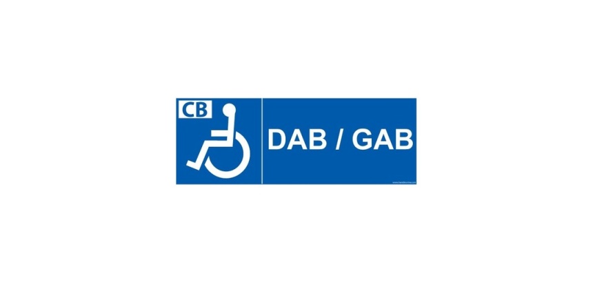 Signalisation - DAB/GAB - + picto Handicapé