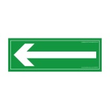 Panneau évacuation Flèche directionnelle