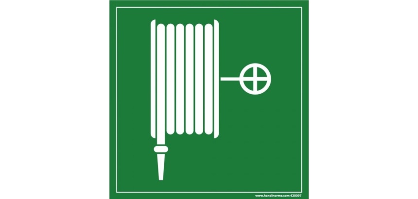 Signalétique Evacuation Lance à incendie