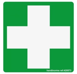 Panneau ISO EN 7010 - Premiers secours - E003