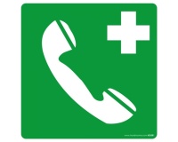 Panneau ISO EN 7010 - Téléphone d'urgence - E004