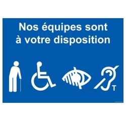 Panneau Signalisation - Nos Équipes sont à votre Disposition