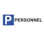 Panneau de parking en aluminium - P PERSONNEL