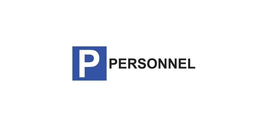 Panneau de parking en aluminium - P PERSONNEL
