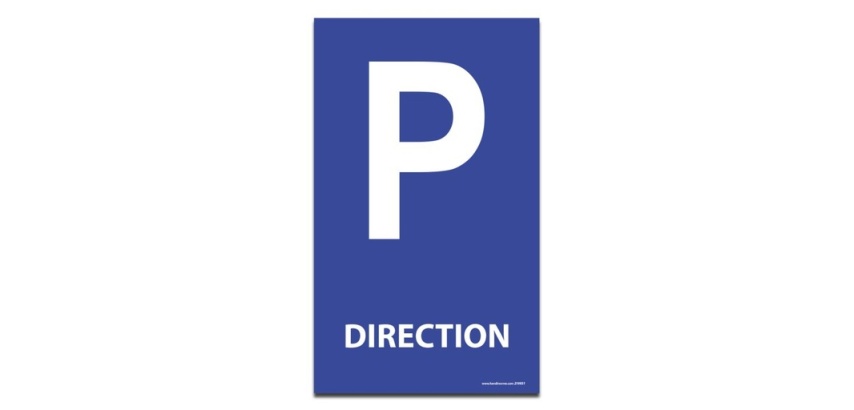 Panneau de Parking - DIRECTION