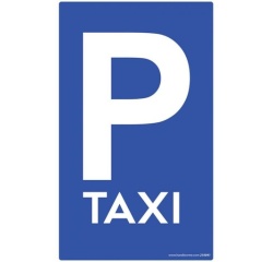 Panneau de Parking - TAXI