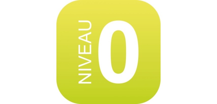 Plaque PLEXI Niveau 0 - 120 x 120 mm  (Vert Clair)
