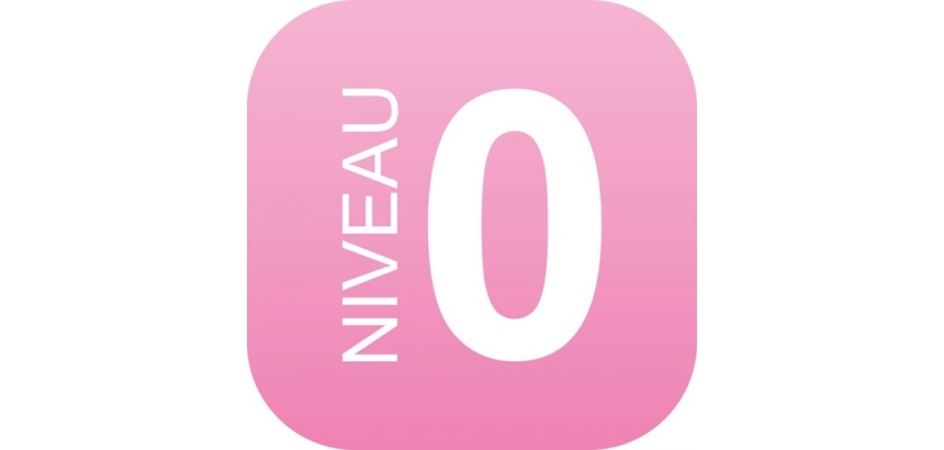 Plaque PLEXI Niveau 0 - 120 x 120 mm  (Rose)