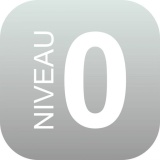 Plaque PLEXI Niveau 0 - 120 x 120 mm  (Gris)