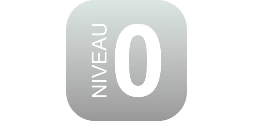 Plaque PLEXI Niveau 0 - 120 x 120 mm  (Gris)
