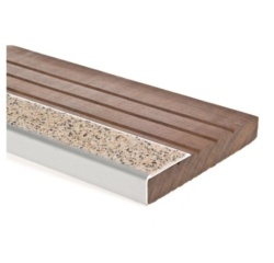 Profils nus en Equerre - 52 mm X 1M  (100 cm)