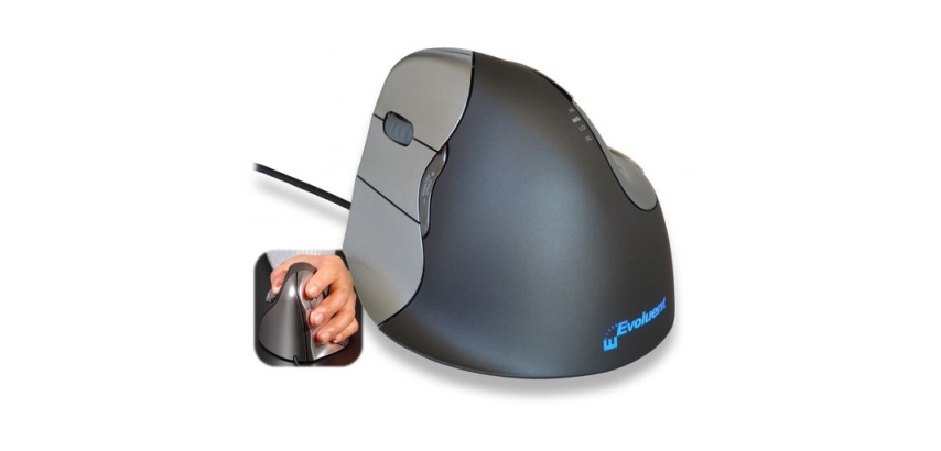 Souris ERGO Verticale CONFORT  (Plus de 178mm, Sans Fil)