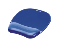Tapis de souris avec repose-poignet Confort - Gel  (Bleu)