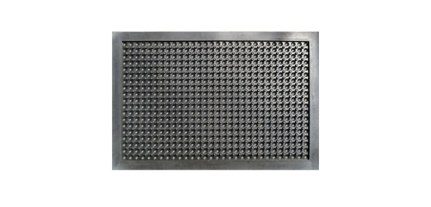 Tapis ergonomique ERGOMAT  (Noir et jaune)