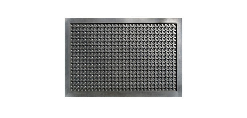 Tapis ergonomique ERGOMAT  (Noir et jaune)