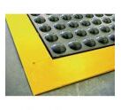 Tapis ergonomique ERGOMAT  (Noir et jaune)