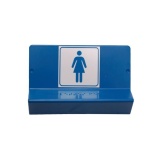 Signalétique WC PMR - braille et gravure  (Femmes)