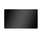 Dalle podotactile en caoutchouc 1.2 - 420 x 800 mm - Int/Ext  (À l'unité, Jaune)