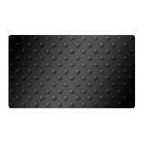 Dalle podotactile en caoutchouc 1.2 - 420 x 800 mm - Int/Ext  (À l'unité, Jaune)