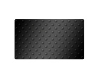 Dalle podotactile en caoutchouc 1.2 - 420 x 800 mm - Int/Ext  (À l'unité, Jaune)