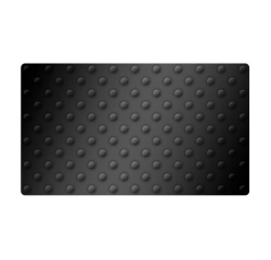 Dalle podotactile en caoutchouc 1.2 - 420 x 800 mm - Int/Ext  (À l'unité, Jaune)