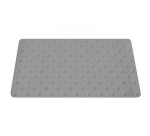 Dalle podotactile en caoutchouc 1.2 - 420 x 800 mm - Int/Ext  (À l'unité, Jaune)