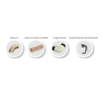Bouchon plat pour main courante intérieure HOPI