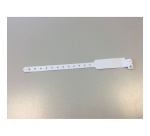 Bracelet d'identification vinyle, large plage d'écriture, par 100